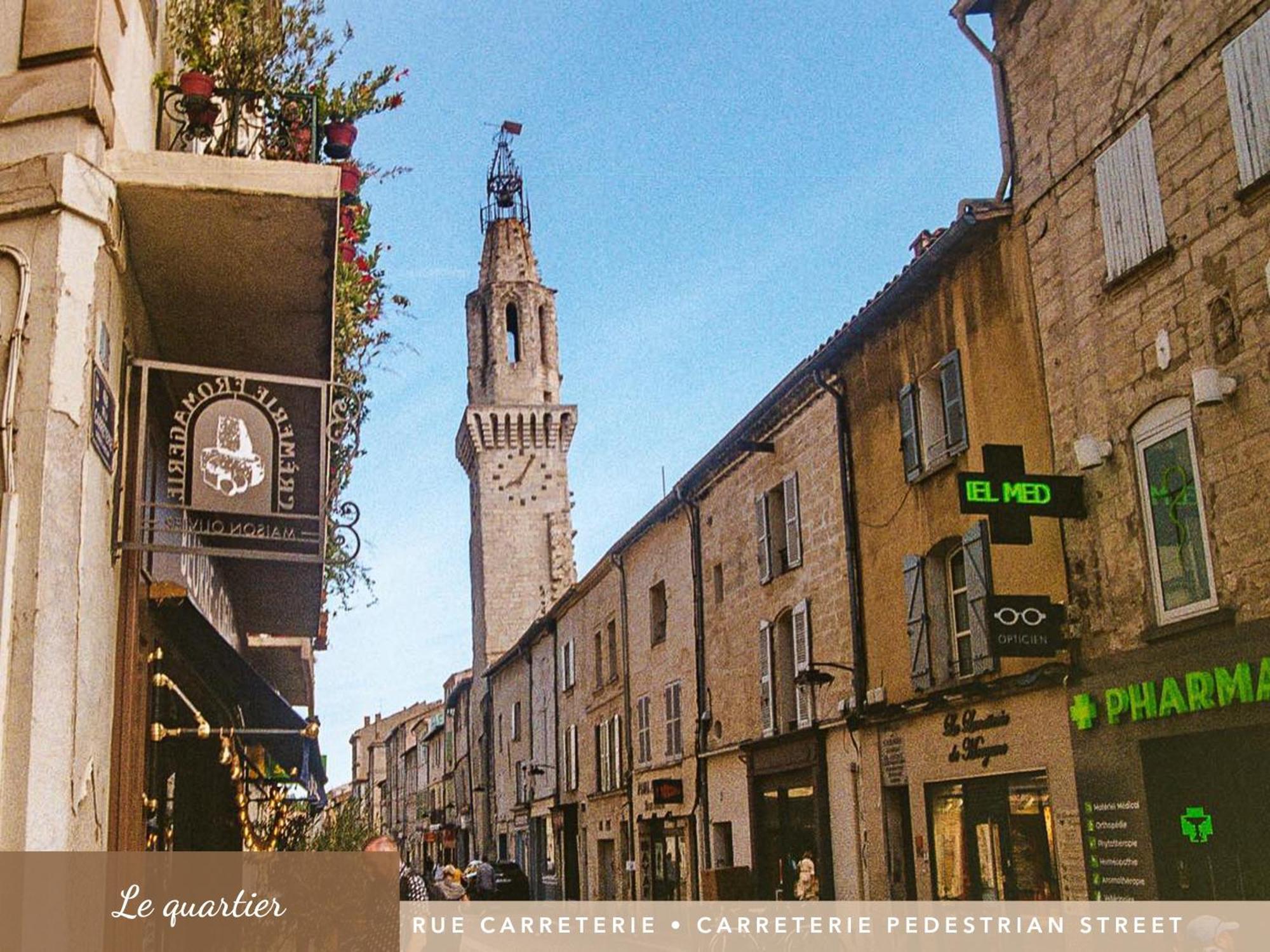 Les Appartements Du Clocher Avignon Exterior foto